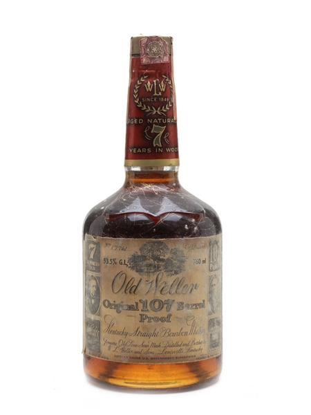 Old Weller Original 7 Year Old 107 Proof Stitzel - Weller 76cl / 53.5%