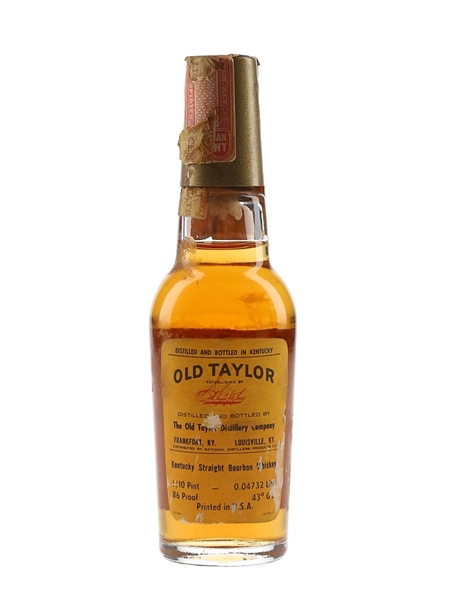 Old Taylor Bottled 1970s - Japanese Market 4.7cl / 43%