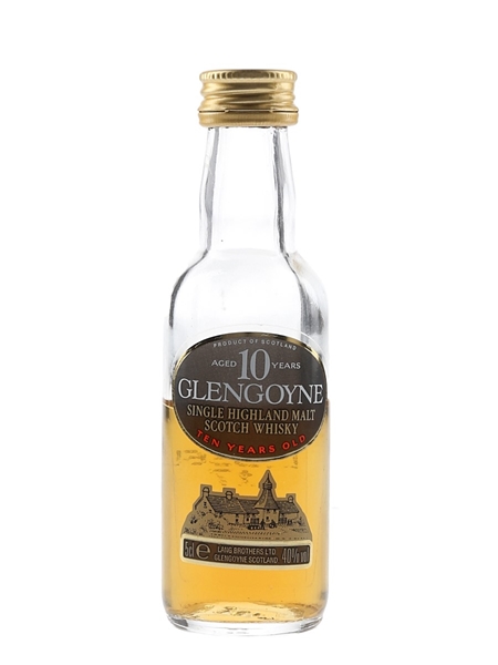 Glengoyne 10 Year Old Bottled 1990s 5cl / 40%