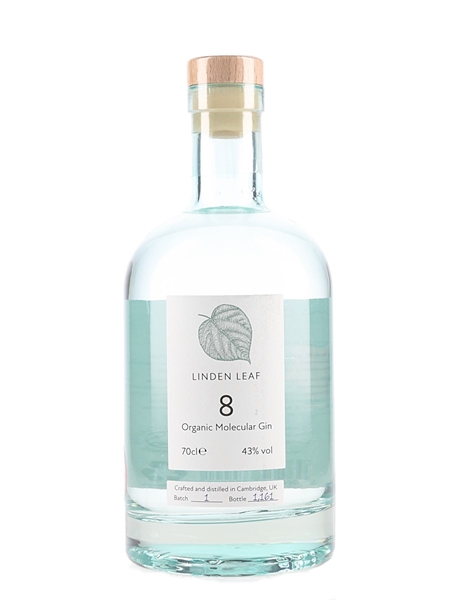 Linden Leaf 8 Organic Molecular Gin Batch 1 70cl / 43%