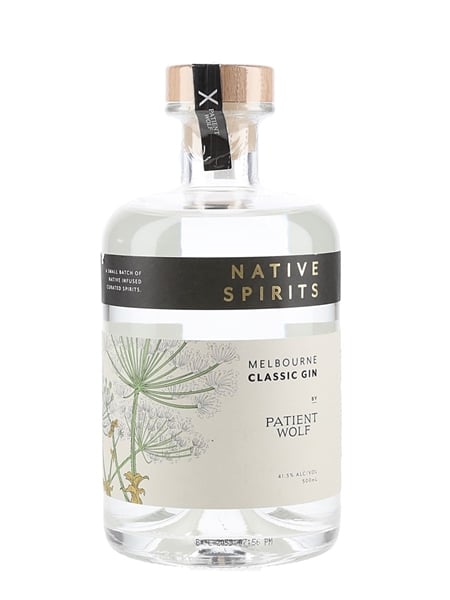 Native Spirits Melbourne Classic Gin by Patient Wolf 50cl / 41.5%