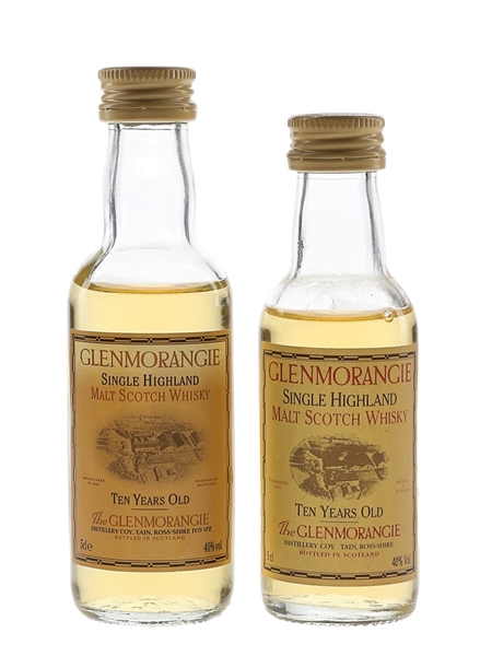 Glenmorangie 10 Year Old  2 x 5cl / 40%