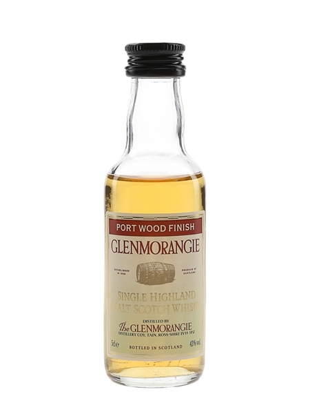 Glenmorangie Port Wood Finish Bottled 1990s 5cl / 43%