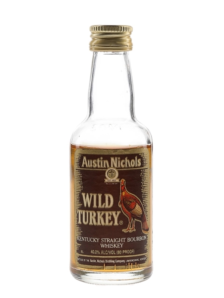 Wild Turkey Bottled 1980s - Austin Nichols 5cl / 40%