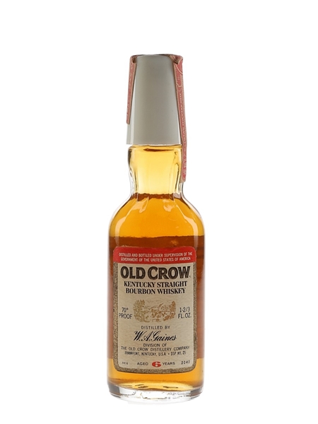 Old Crow 6 Year Old Bottled 1960s 4.7cl / 40%