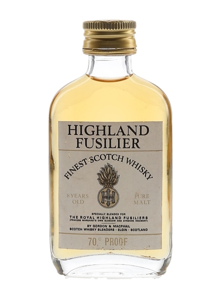 Highland Fusilier 8 Year Old Bottled 1970s - Gordon & MacPhail 5cl / 40%