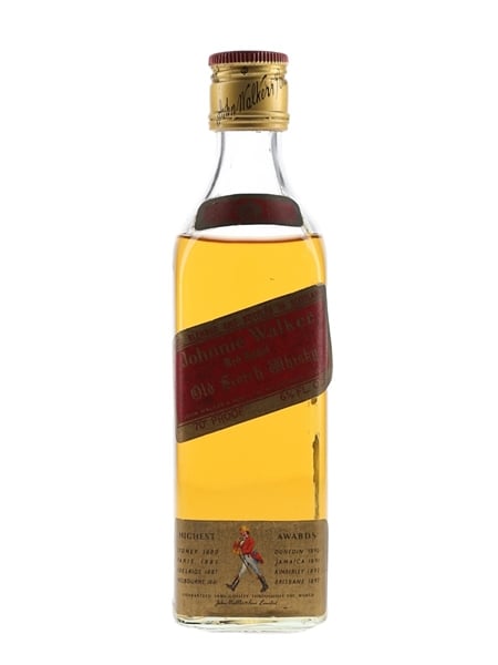 Johnnie Walker Red Label Bottled 1970s 18.9cl / 40%