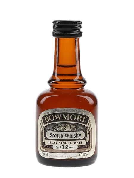 Bowmore 12 Year Old Bottled 1980s 5cl / 43%