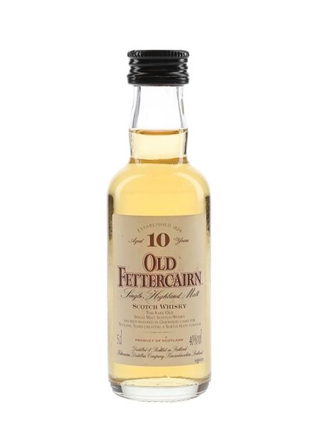 Old Fettercairn 10 Year Old Bottled 1990s 5cl / 40%