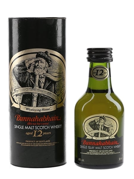 Bunnahabhain 12 Year Old Bottled 1980s 5cl / 40%