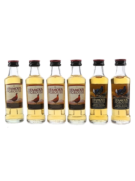 Famous Grouse & Famous Grouse Smoky Black  6 x 5cl / 40%