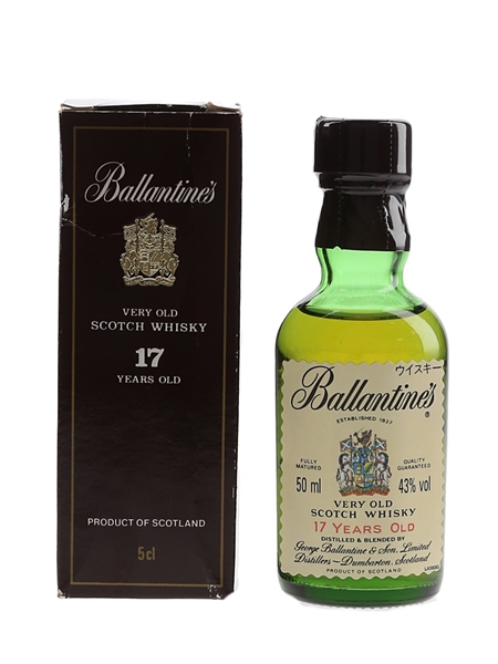 Ballantine's 17 Year Old - Lot 155434 - Buy/Sell Blended