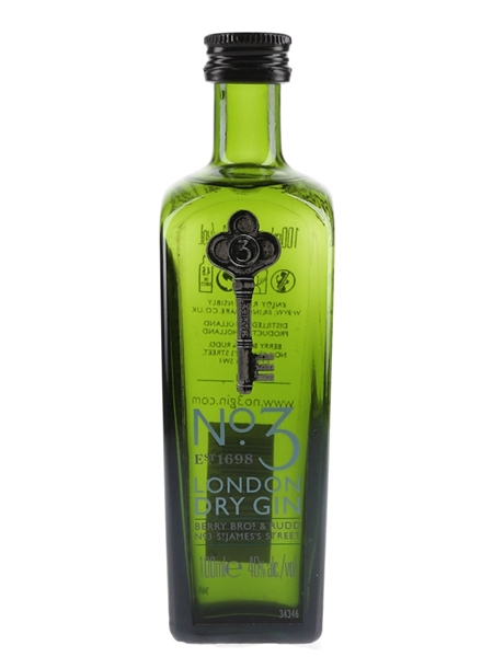 Berry Bros & Rudd No 3 London Dry Gin  10cl / 46%