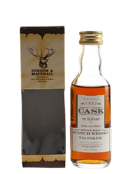 Talisker 1955 Cask Strength Bottled 1993 - Gordon & MacPhail 5cl / 53.6%