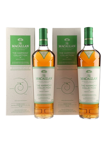 Macallan The Harmony Collection Smooth Arabica  2 x 70cl / 40%