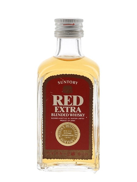 Suntory Red Extra Bottled 1980s 5cl / 39%