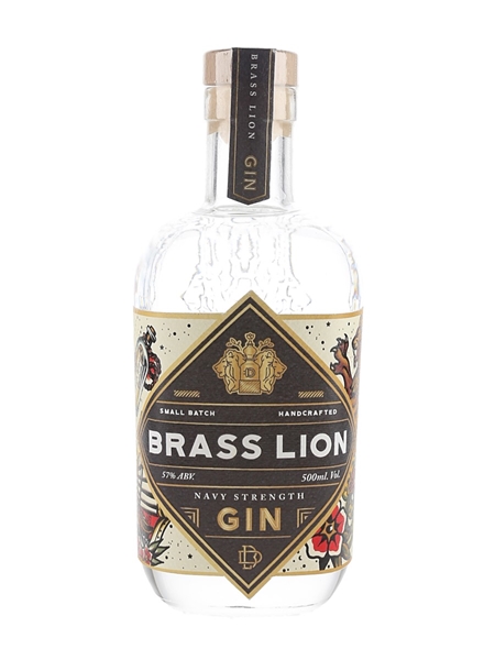 Brass Lion Navy Strength Gin - Batch 1 50cl / 57%