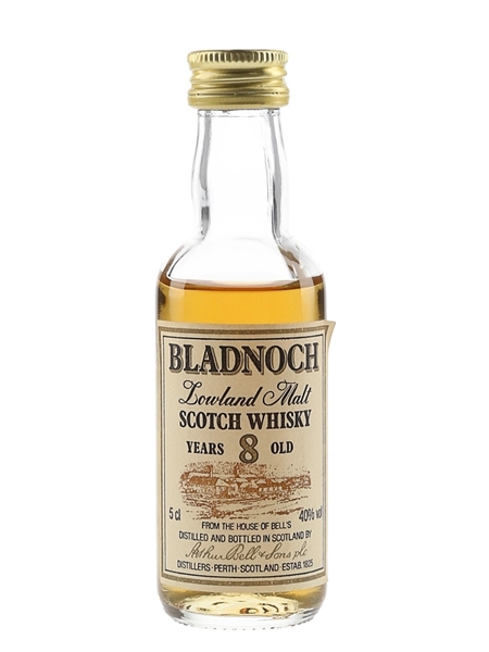 Bladnoch 8 Year Old Bottled 1980s 5cl / 40%