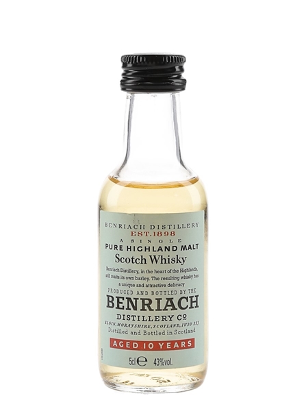 Benriach 10 Year Old Bottled 1990s 5cl / 43%