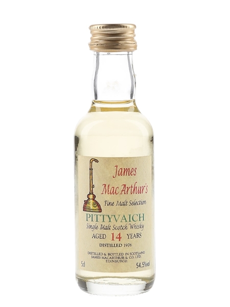 Pittyvaich 1976 14 Year Old James MacArthur 5cl / 54.5%