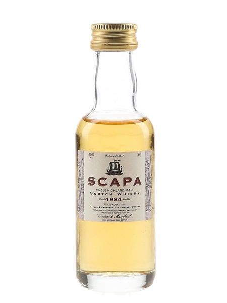 Scapa 1984 Bottled 1994 - Gordon & MacPhail 5cl / 40%