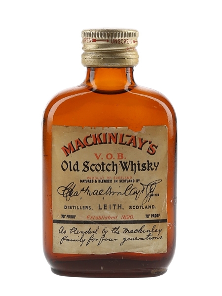 Mackinlay's VOB Bottled 1950s-1960s 5cl / 40%