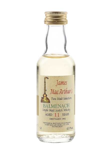 Balmenach 1982 11 Year Old Bottled 1993 - James MacArthur 5cl / 65.9%