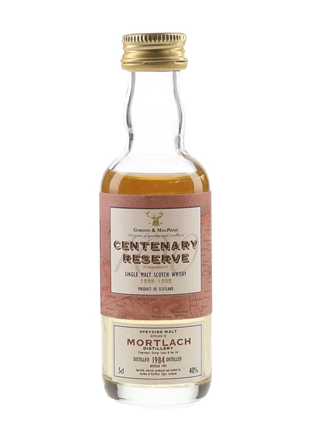 Mortlach 1984 Centenary Reserve Bottled 1995 - Gordon & MacPhail 5cl / 40%