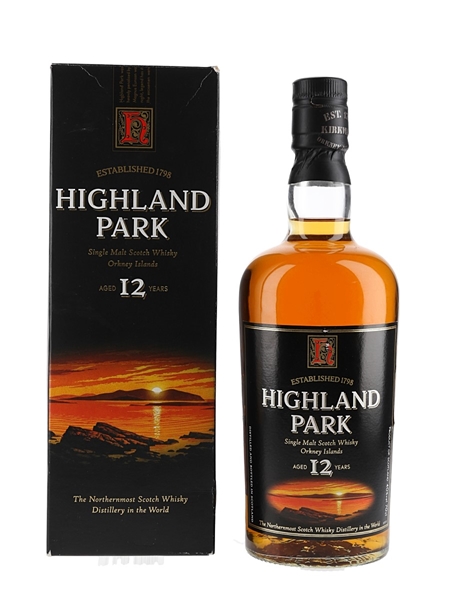 Highland Park 12 Year Old Bottled 2000s 70cl / 40%