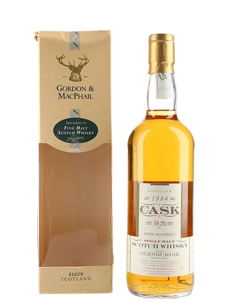 Glenburgie 1984 Cask Strength Bottled 1994 - Gordon & MacPhail 70cl / 59.2%