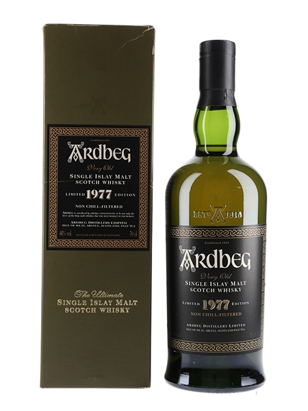 Ardbeg 1977 Limited Edition Bottled 2002 70cl / 46%