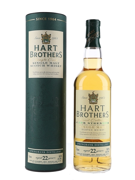 Springbank 1993 22 Year Old Bottled 2016 - Hart Brothers 70cl / 50.7%