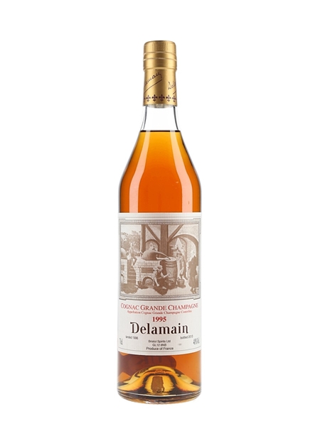 Delamain 1995 Landed 1996, Bottled 2013 -  Bristol Spirts 70cl / 40%