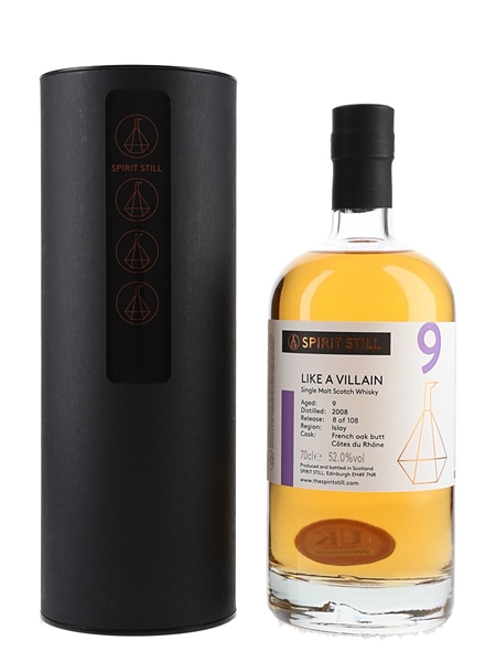 Lagavulin 'Like A Villain' 2008 9 Year Old Spirit Still 70cl / 52%