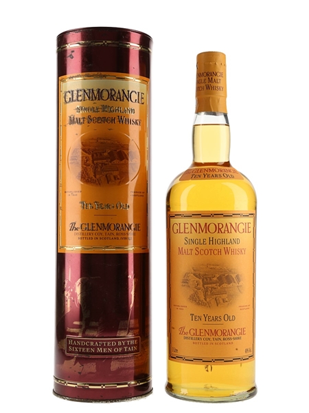 Glenmorangie 10 Year Old Bottled 1990s-2000s 100cl / 40%