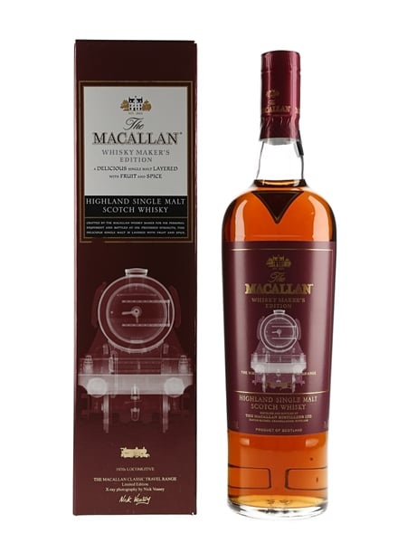 Macallan Whisky Maker's Edition Classic Travel Range - 1920s Locomotive 70cl / 42.8%