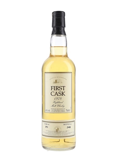 Glenturret 1978 21 Year Old Cask 371 First Cask 70cl / 46%