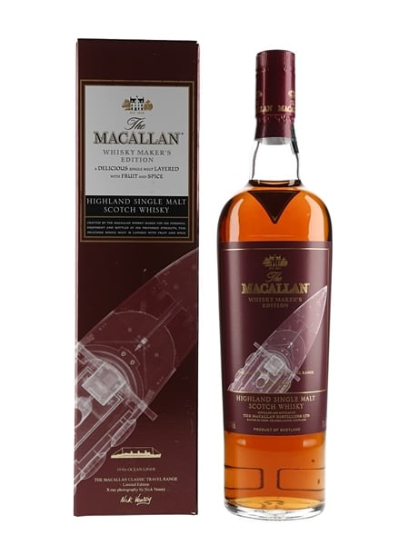 Macallan Whisky Maker's Edition Classic Travel Range - 1930s Ocean Liner 70cl / 42.8%