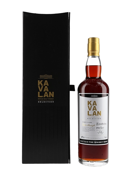 Kavalan Selection Port Cask Bottled 2019 - The Whisky Shop 70cl / 58.6%