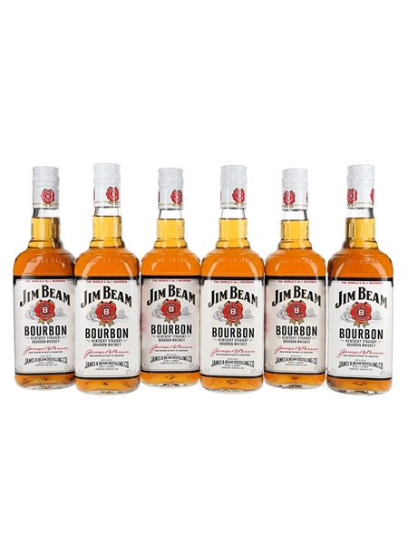 Jim Beam White Label  6 x 70cl / 40%