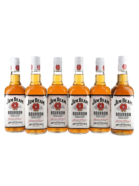 Jim Beam White Label  6 x 70cl / 40%