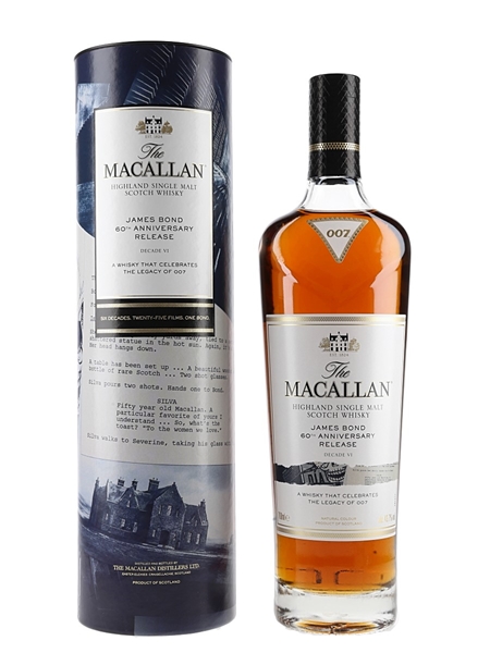 Macallan James Bond 60th Anniversary, Decade VI 70cl / 43.7%