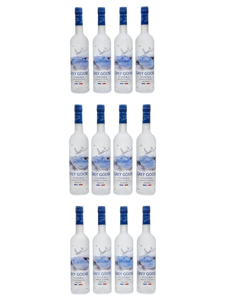 Grey Goose Vodka Case of Twelve Bottles 12 x 70cl / 40%