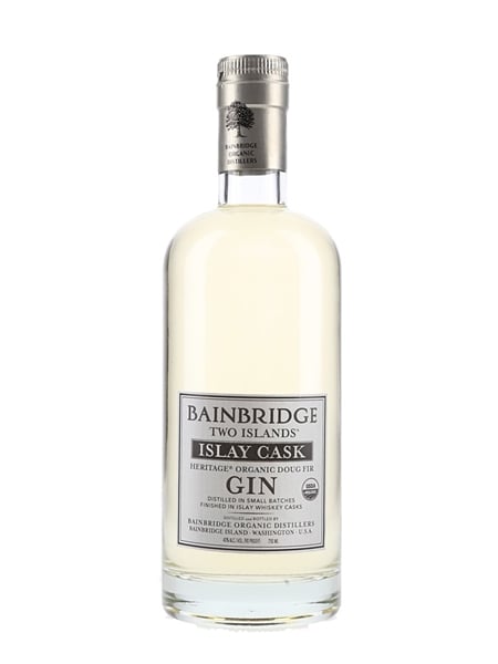 Bainbridge Two Islands Islay Cask Gin  75cl / 45%