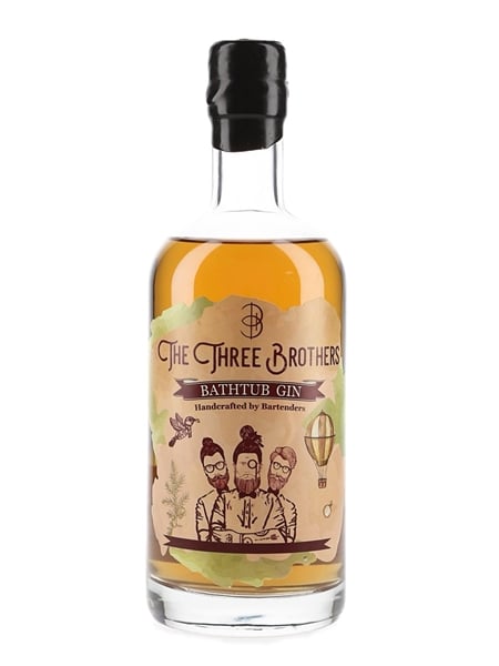 The Three Brothers Bathtub Gin Handcrafted By Bartenders 50cl / 40%