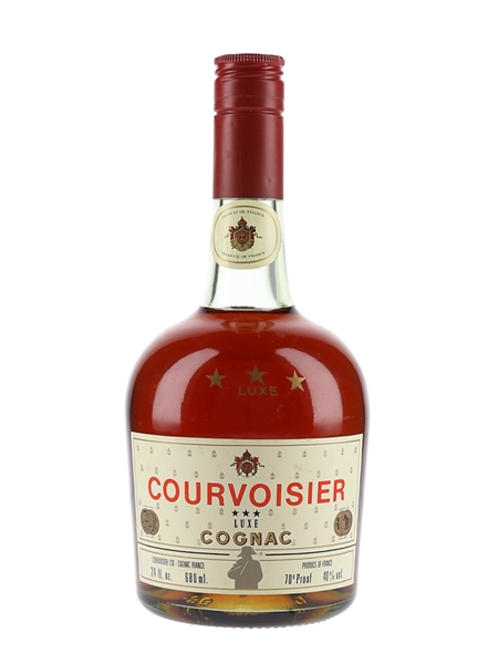 Courvoisier 3 Star Luxe Bottled 1970s-1980s 68cl / 40%