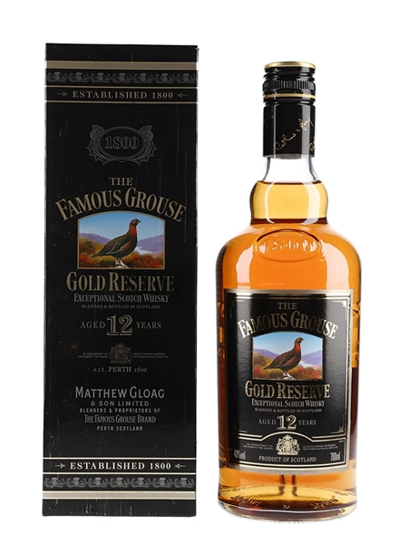 Famous Grouse 12 Year Old Gold Reserve  70cl/ 40%