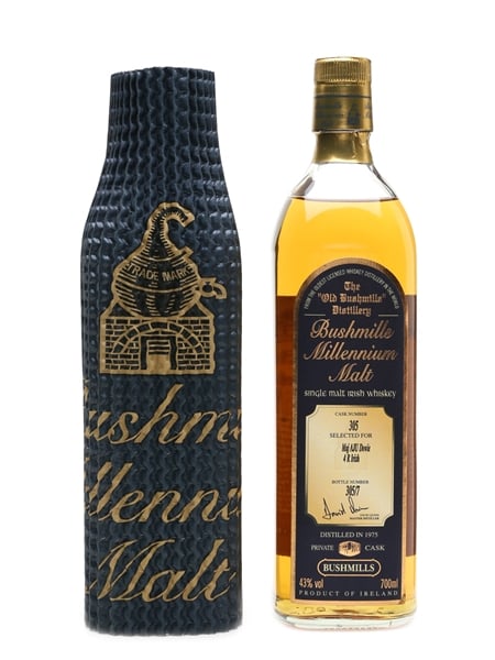 Bushmills 1975 Millennium Private Cask Number 305 70cl / 43%