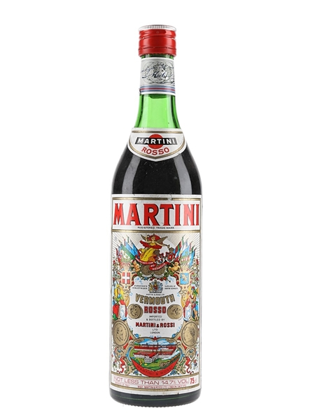 Martini Rosso Vermouth Bottled 1980s 75cl / 14.7%