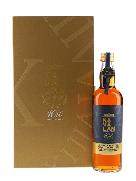 Kavalan 10th Anniversary Bottled 2019 - Wine Matured 20cl / 57.8%